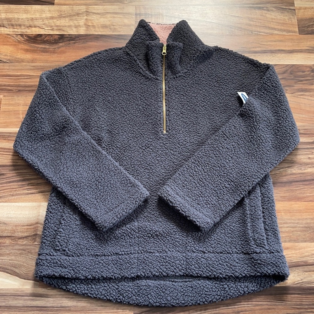 Quarter Zip Sherpa